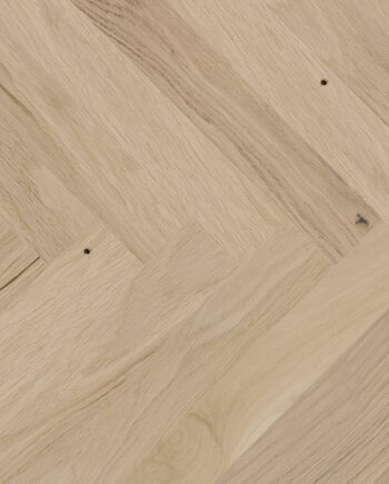 Herringbone flooring Oak Crema beveled, brushed, oiled