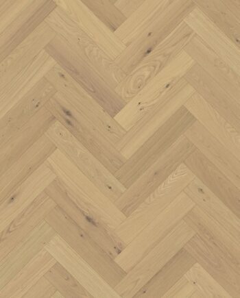 Herringbone Parquet Flooring Parky Swing Sand Oak Rustic Light, oak veneer, brushed, super matt lacquer, 593 x 121 x 10 mm