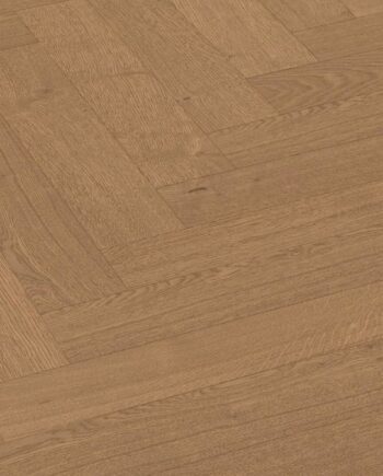 Herringbone parquet Meister, Lindura HS 500, Classic oak Clay brown 20233, herringbone, 700 x 140 mm, brushed, ultra matt lacquered