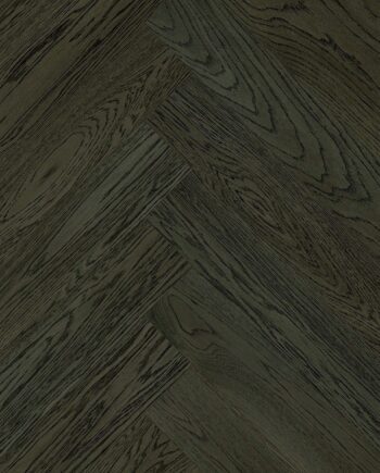 Herringbone parquet oak natur bevelled anthracite grey matt lacquer