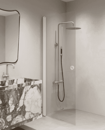 Hinged shower door Hietakari Forma 302