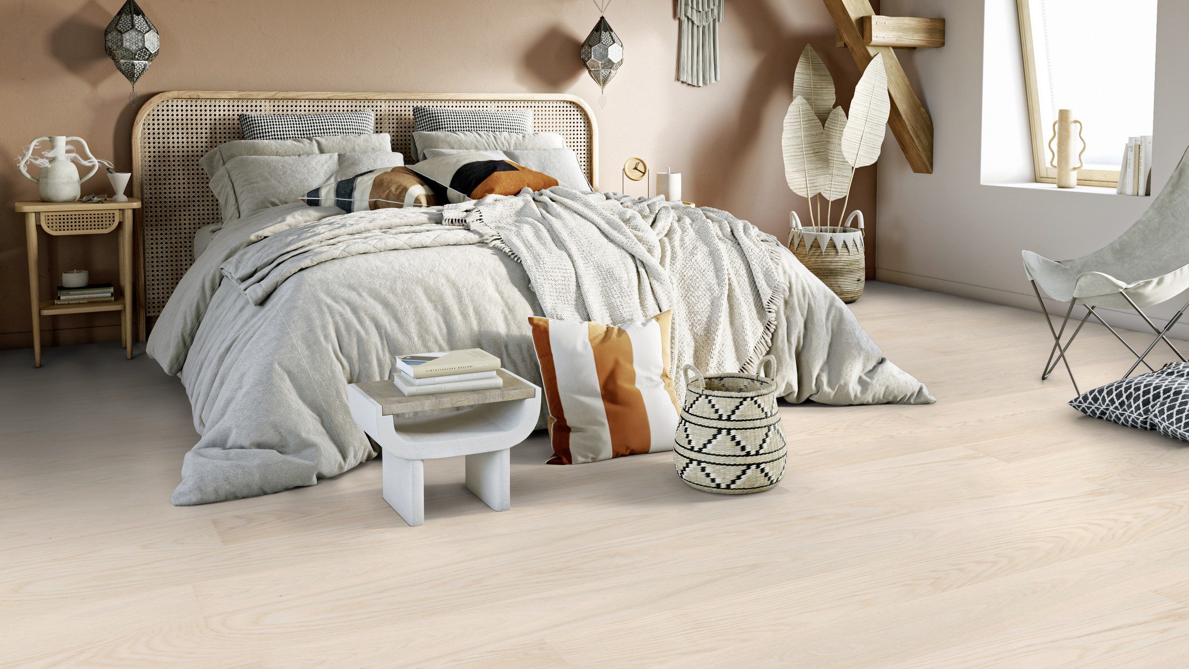 Tammeparkett Tarkett Grace White Lace Plank XT magamistoas