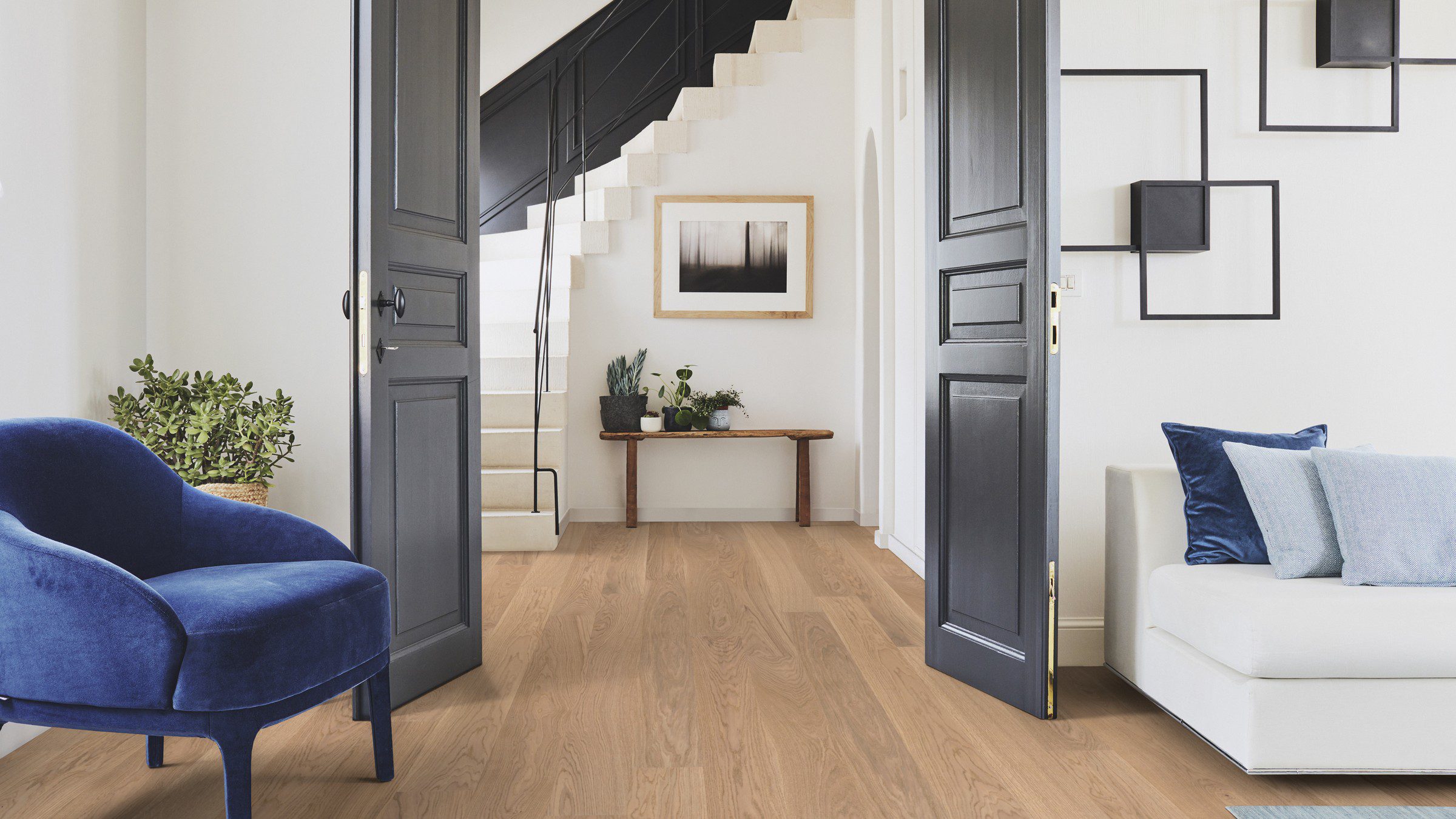 Tammeparkett Tarkett Shade Misty Grey Plank XT elutoas