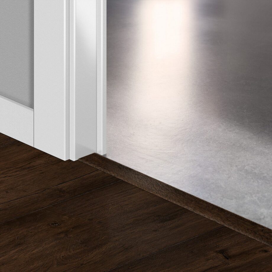 Incizo 5-in-1 transition profile Quick-Step Waxed Oak Brown for laminate, 13x48x2150 mm