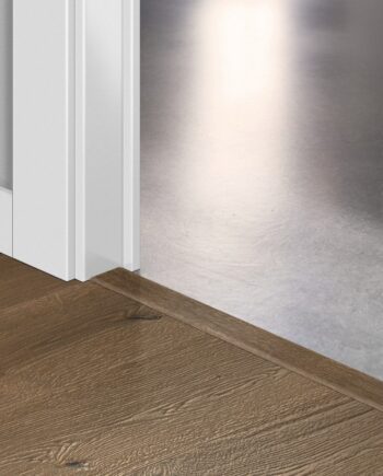 Incizo 5-in-1 transition profile Quick-Step Dark Chocolate Oak Extra Matt Oiled for parquet, wood veneer, 17x54x2150 mm