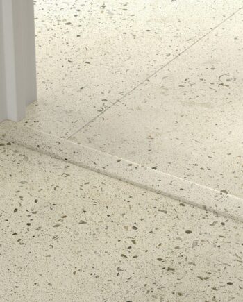 Incizo 5-in-1 transition profile Quick-Step Pebble Concrete for rigid LVT vinyl (Alpha), 8x45x2000 mm