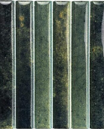 Ceramic mosaic Dune Kit-Kat Grass Glossy, 11.5x23.1 cm, 8 mm