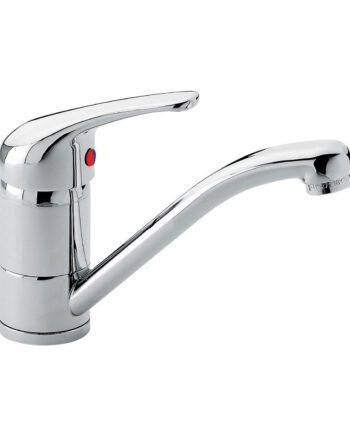 Kitchen mixer Emmevi Ambra 9007CC with short swivel spout