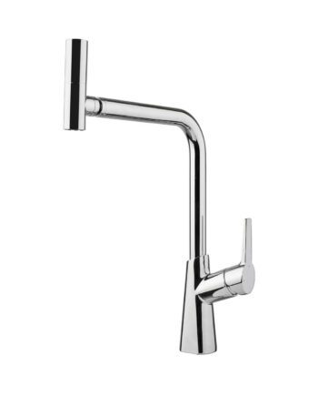 Kitchen mixer Emmevi Nicla 89078ES, tall L-shaped spout