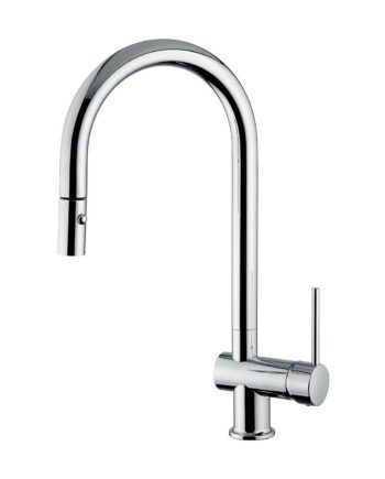 Kitchen mixer Emmevi Piper 45076ES with pull-out spray
