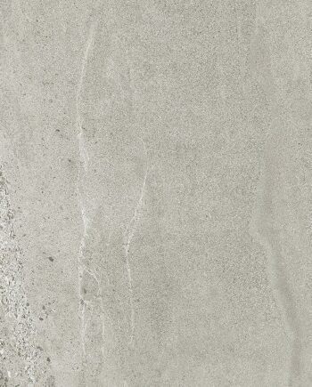 Stone-effect matt porcelain floor tile Harlem Light Grey, 60x60 cm, 8 mm, light grey, R9