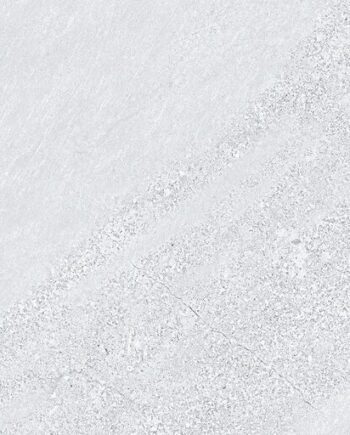 Stone-effect matt porcelain floor tile Kliff White, 30x60 cm, 9 mm, white, R9