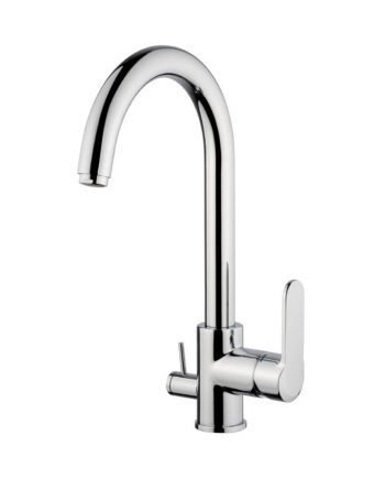 3-way kitchen mixer Emmevi Nefer 77040ES for drinking water filter