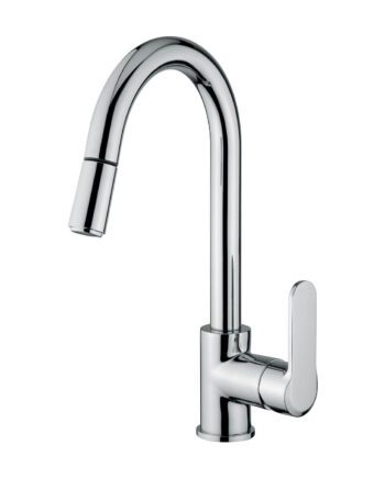 Kitchen mixer Emmevi Nefer 77066 with pull-out spray