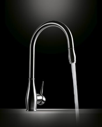 Kitchen mixer Emmevi Tiffany 64167INES with pull-out spray