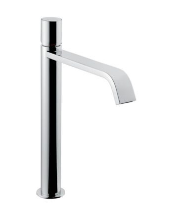 Tall basin mixer Emmevi Minù 83006 with click-clack waste