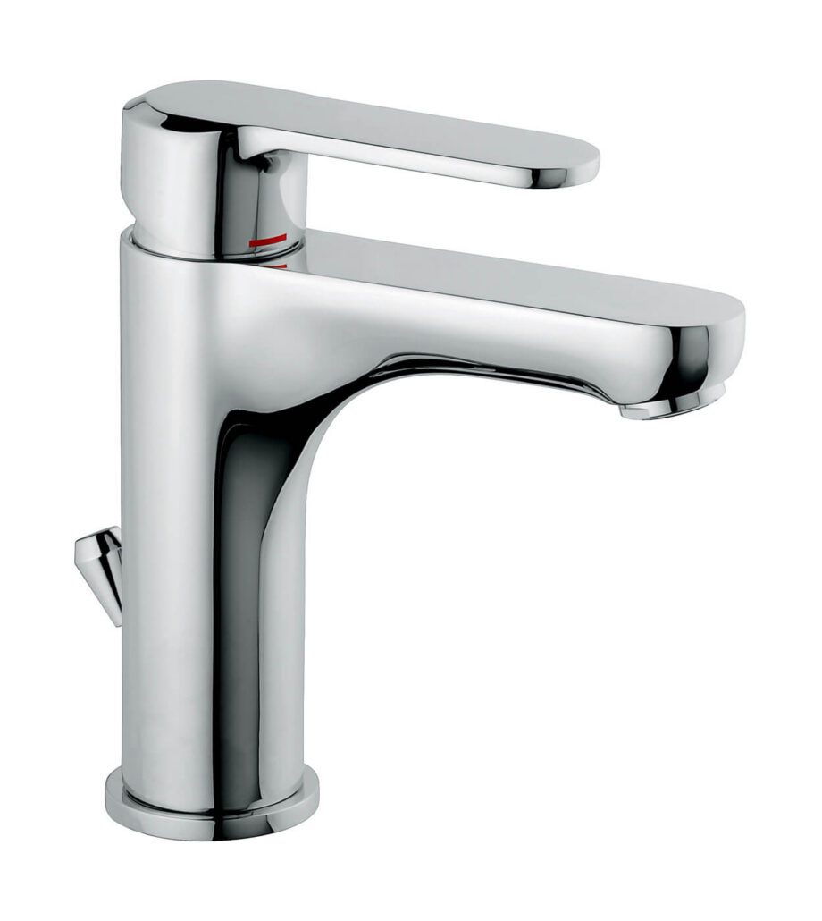 Tall basin mixer Emmevi Nefer 77033BIG with pop-up waste