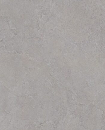 Large-format thin stone-effect porcelain slab Tau Dorset Silver, 120x280 cm, 6 mm, silver grey, rectified