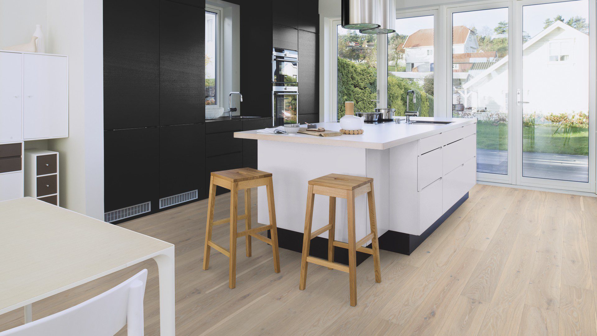 Laudparkett Bauwerk Casapark tamm 46 Farina B-Protect® ultramatt lakk 181mm