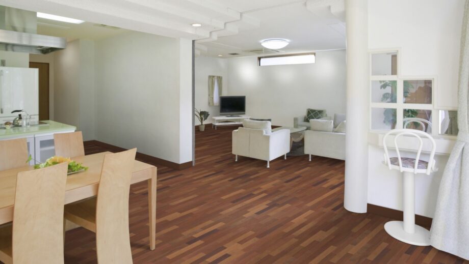 Liistparkett cumaru Natur, massiivpuit, viimistlemata, 15 x 70 x 500 mm – vaade 2 Cumaru Parquet Flooring Natur, solid strip parquet, unfinished, 15 x 70 x 500 mm – 2