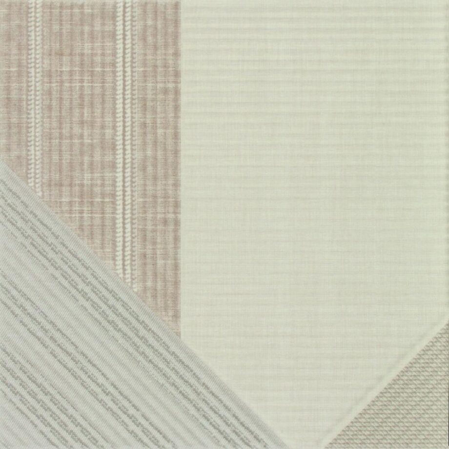 187562-1 Triibulise 3D reljeefiga keraamiline seinaplaat Dune Stripes Mix Linen, 25x25 cm, 10 mm, linane beež