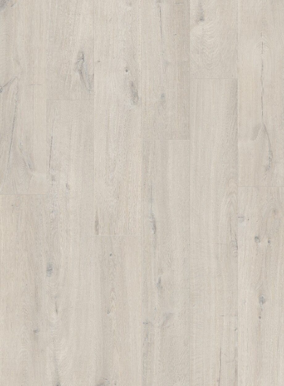 LVT Vinyl QUICK STEP, Pulse Click, Cotton Oak White Blush, beveled