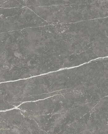 Marble-effect matt porcelain floor tile Tau Elite Graphite, 30x60 cm, 9 mm, graphite grey, R10, rectified