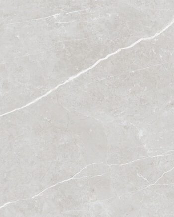 Marble-effect polished porcelain floor tile Tau Elite Silver Pol, 60x120 cm, 10.5 mm, silver grey, rectified