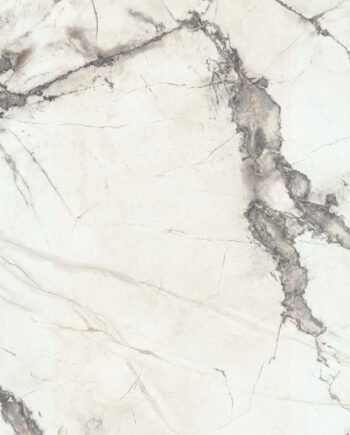 Marble effect porcelain slab ABK Sensi Up Invisible Pearl, 120x280 cm, 6 mm, polished (lux)