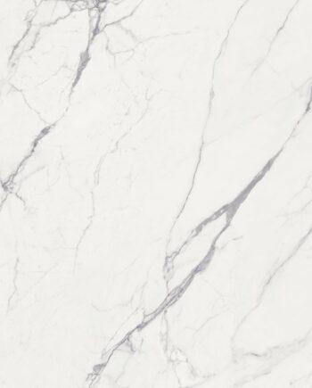 Marble effect porcelain tiles ABK Sensi Signoria Statuario Light, 120x120 cm, 8.5 mm, 3D textured (antique)