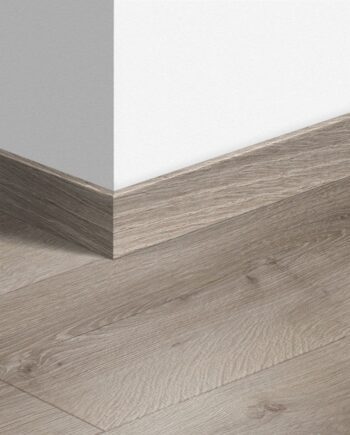 Skirting board Quick-Step Desert Oak Brushed Grey for laminate, MDF, 12x58x2400 mm
