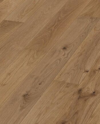 Oak parquet Meister, Longlife PS 300, Authentic greige oak 09006, 1-strip short plank, 1187 x 142 mm, brushed, ultra matt lacquered