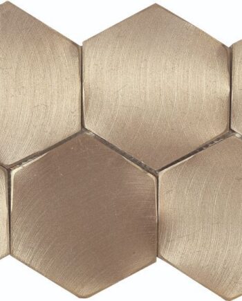 Metal mosaic Dune Icon Gold, 28x16.2 cm, 4 mm