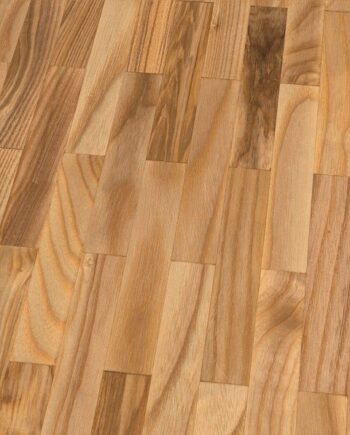 Mosaic Parquet Flooring Ash Rustikal, English bond, unfinished, 8 x 22,86 x 160 mm