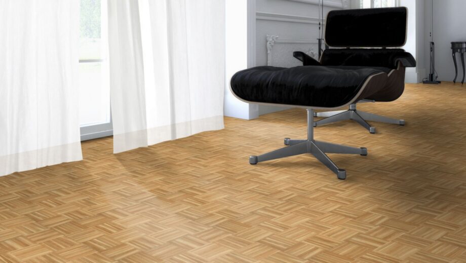 Mosaic Parquet Flooring Oak Gestreift, basket weave, unfinished, 8 x 22,86 x 160 mm – view 2 Mosaic Parquet Flooring Oak Gestreift, basket weave, unfinished, 8 x 22,86 x 160 mm – 2