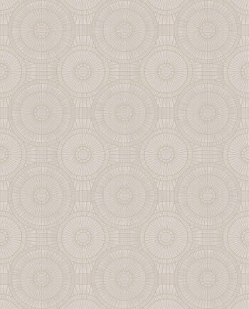 Patterned large porcelain décor panel ABK Moooi Special Edition Geometrical Owl Ivory, 120x280 cm, 6 mm, natural matt