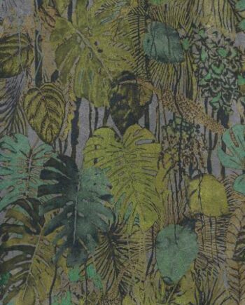 Patterned large porcelain decor slab ABK Wide&Style Forest A, 120x280 cm, 6 mm, matt