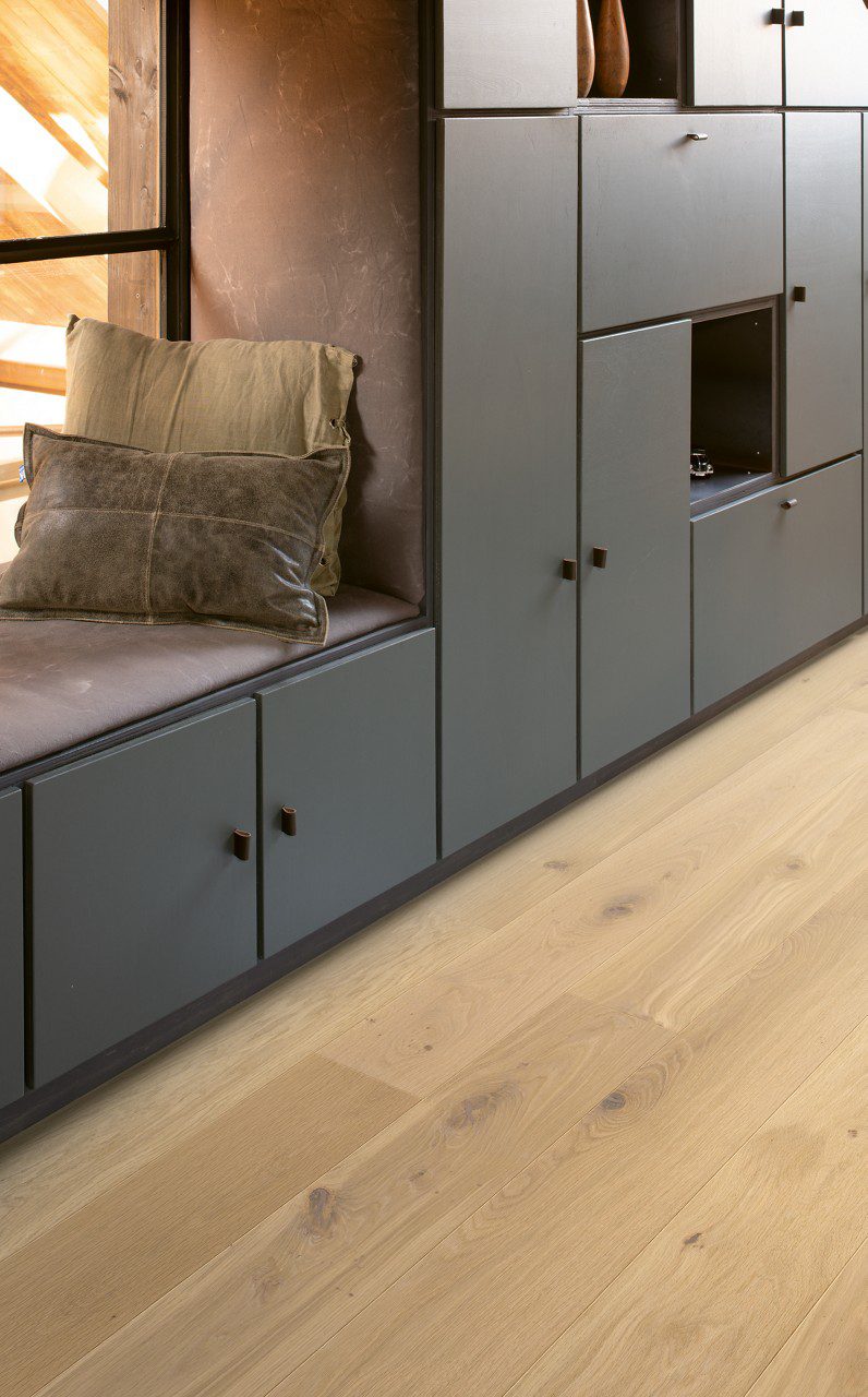 Naturaalparkett Quick-Step Palazzo Almond White Oak õlitatud 190mm