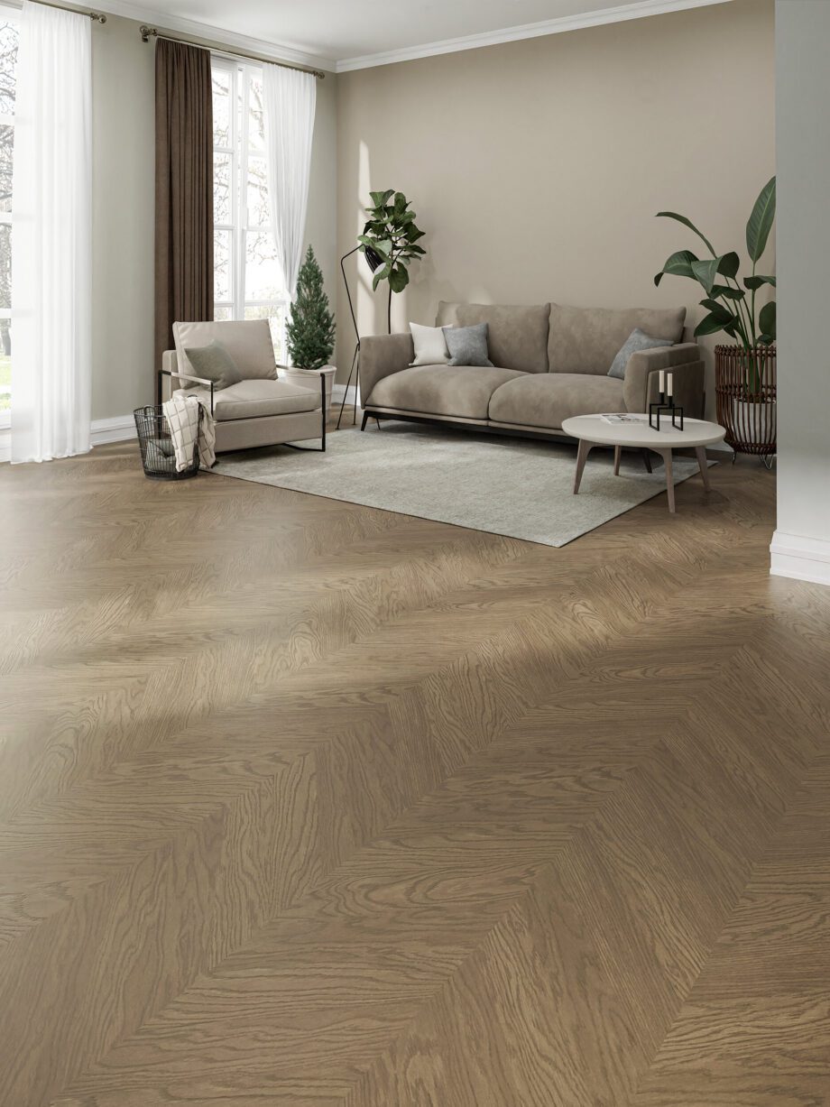 Oak Chevron Flooring Esta Nova Eco Elite Havana extra matt lacquered – close-up Oak Chevron Flooring Esta Nova Eco Elite Havana extra matt lacquered – 3