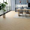 Oak Chevron Flooring Esta Nova Eco Elite Pure Line extra matt lacquered – close-up Oak Chevron Flooring Esta Nova Eco Elite Pure Line extra matt lacquered – 3