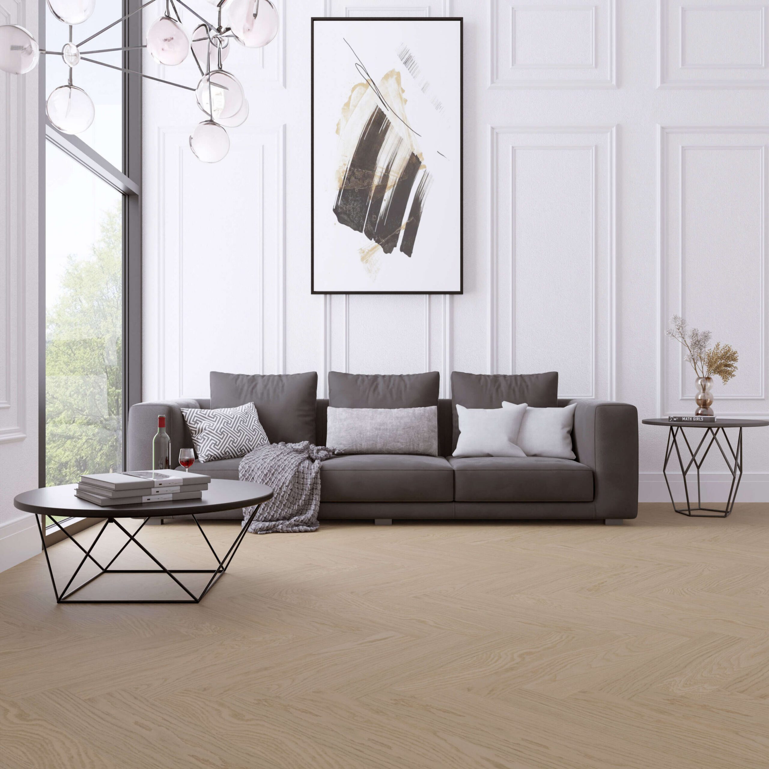 Oak Herringbone Flooring Esta Nova Eco Elite Dazy extra matt lacquered – 3