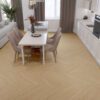 Oak Herringbone Flooring Esta Nova Eco Elite Pure Line extra matt lacquered – close-up Oak Herringbone Flooring Esta Nova Eco Elite Pure Line extra matt lacquered – 3