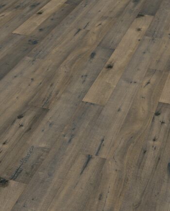 Oak parquet Thede & Witte Boston Vintage, Bluegrey, grey oiled, 1-strip, 1860 x 189 x 15 mm