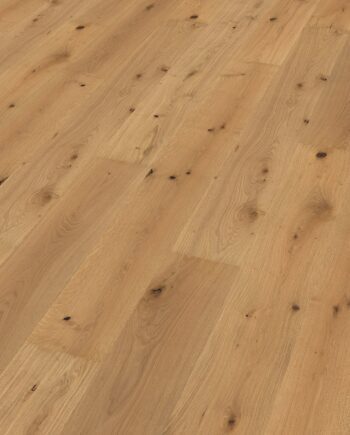 Oak parquet Thede & Witte Boston XL, rustic knotty, brushed, oiled, 1-strip, 2200 x 260 x 15 mm