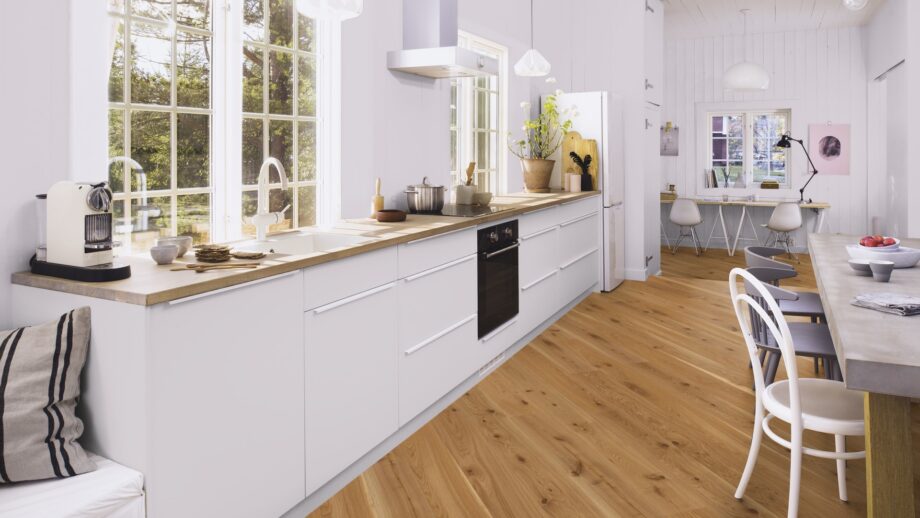Parkett Bauwerk Casapark tamm 46 harjatud õlivaha 181mm