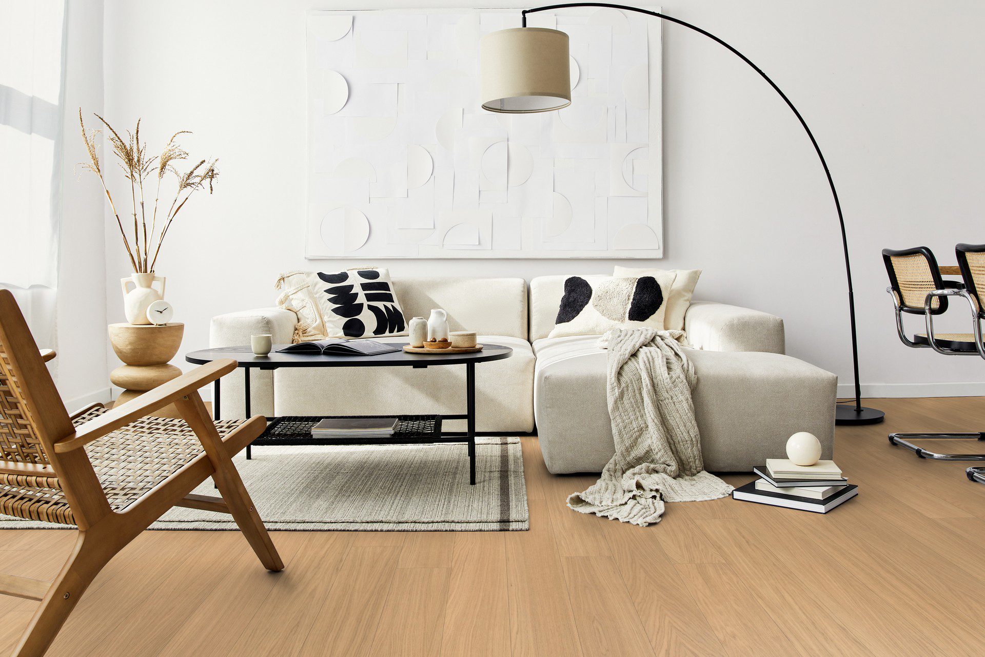 Spoonparkett Parky Master Ivory Oak Premium – interjöör
