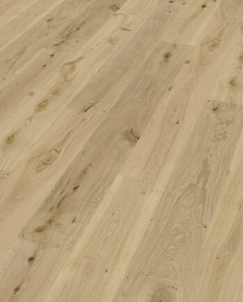 Parquet floor Oak Rustical 1-strip 2 sides beveled brushed rough oiled 260mm wide