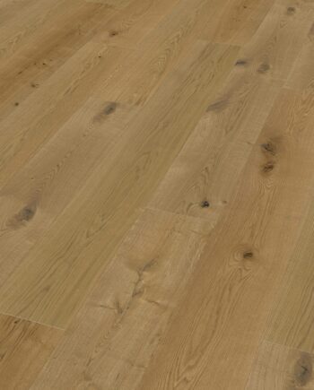 Parquet floor Oak Trinity Rustical 1-strip beveled brushed oiled 305mm