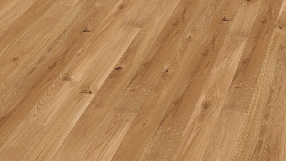 Parquet flooring Bauwerk Casapark Budget Cut oak 45 brushed matt lacquered 139mm – 2