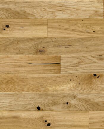 Parquet Oak Country 1-strip 4 sides beveled lacquered